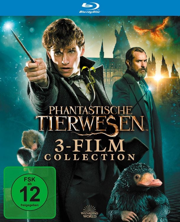 Produktbild: Phantastische Tierwesen 3-Film Collection [3 BRs]