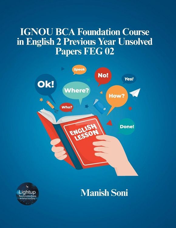 Produktbild: IGNOU BCA Foundation Course in English 2 Previous Year Unsolved Papers FEG 02