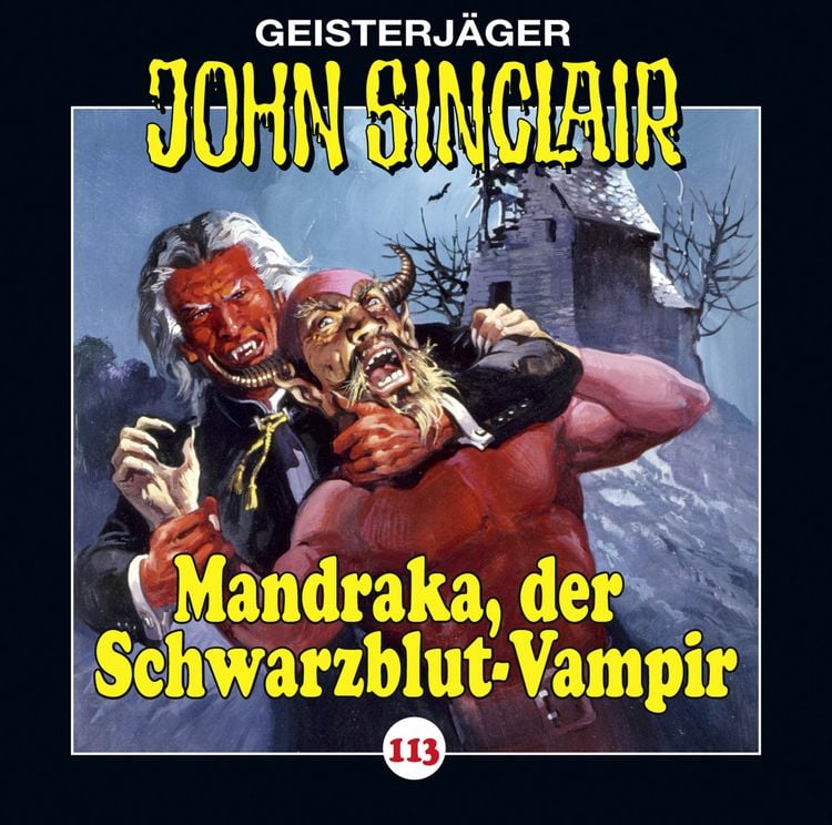 Produktbild: Mandraka, der Schwarzblut-Vampir / John Sinclair Bd.113