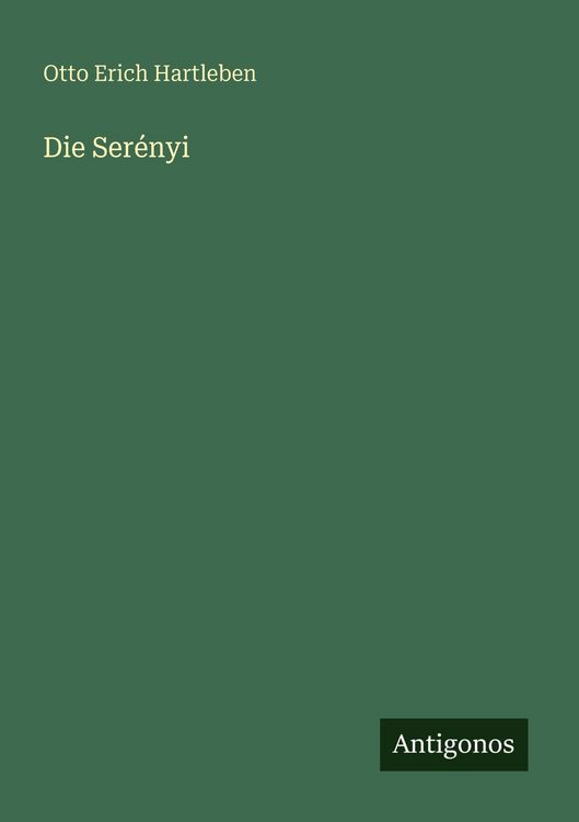 Produktbild: Die Ser&eacute;nyi