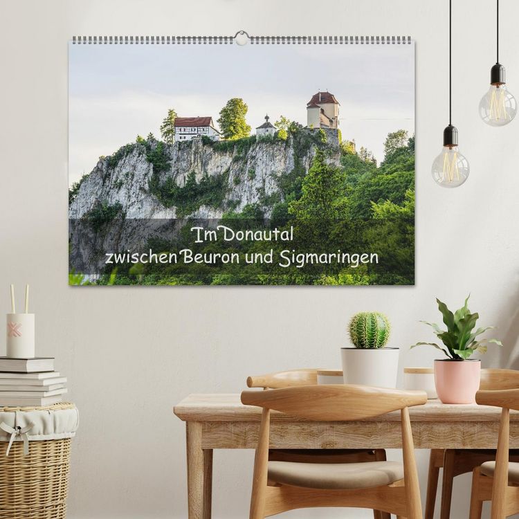 Produktbild: Im Donautal zwischen Beuron und Sigmaringen (Wandkalender 2026 DIN A2 quer), CALVENDO Monatskalender