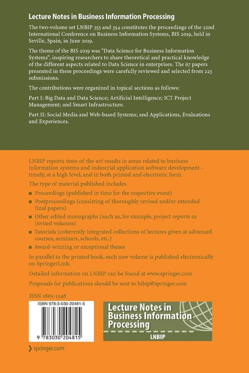 Produktbild: Business Information Systems