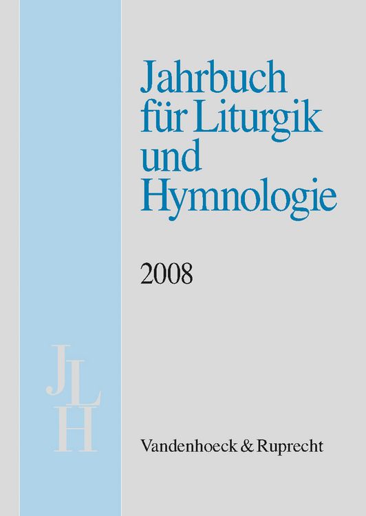 Produktbild: Jahrbuch f&uuml;r Liturgik und Hymnologie, 47. Band 2008