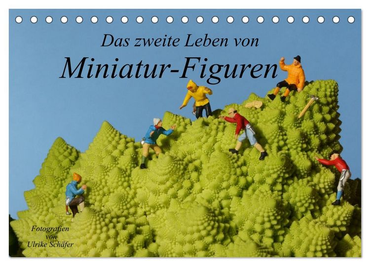 Produktbild: Das zweite Leben von Miniatur-Figuren (Tischkalender 2026 DIN A5 quer), CALVENDO Monatskalender