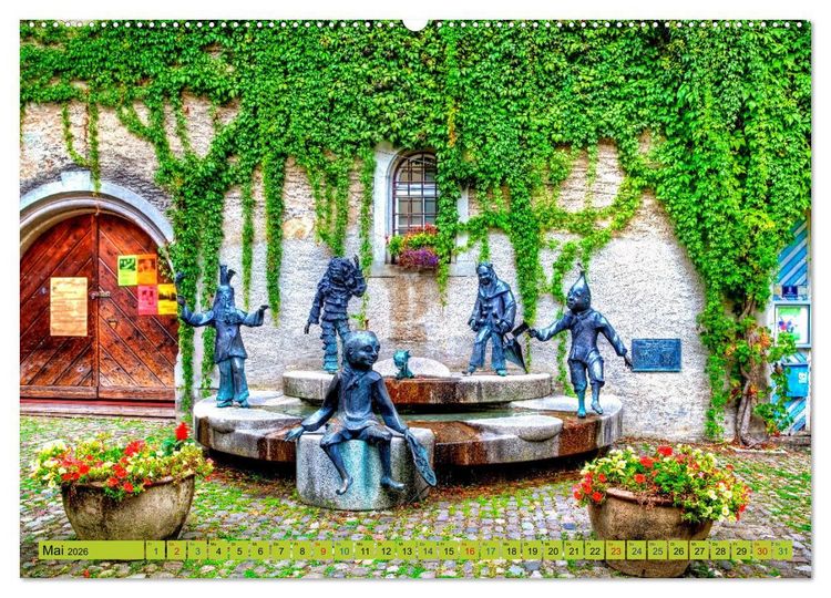 Produktbild: Lindau - Juwel am Bodensee (Wandkalender 2026 DIN A2 quer), CALVENDO Monatskalender