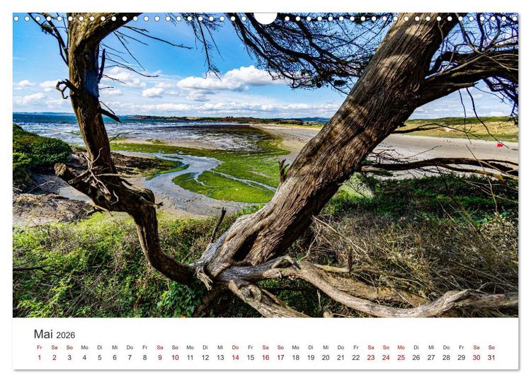 Produktbild: Die Bretagne - Traumpfade (Wandkalender 2026 DIN A3 quer), CALVENDO Monatskalender