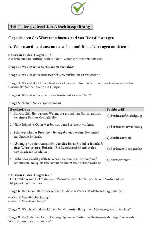 Produktbild: Top Pr&uuml;fung Kauffrau/Kaufmann f&uuml;r Gro&szlig;- und Au&szlig;enhandelsmanagement - Teil 1 & 2 der Abschlusspr&uuml;fung