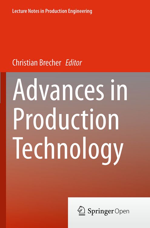 Produktbild: Advances in Production Technology