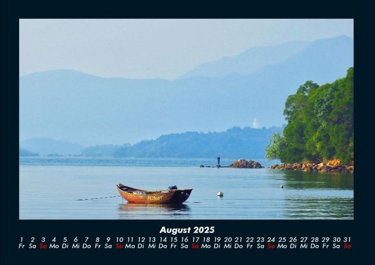 Produktbild: Die Seen der Erde 2025 Fotokalender DIN A4
