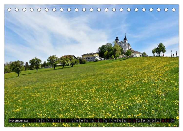 Produktbild: Fr&uuml;hling im Mostviertel (Tischkalender 2026 DIN A5 quer), CALVENDO Monatskalender