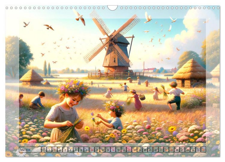 Produktbild: Heile Welt - Momente des Friedens und der Harmonie (Wandkalender 2026 DIN A3 quer), CALVENDO Monatskalender