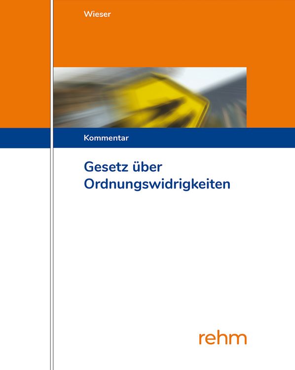 Produktbild: Gesetz &uuml;ber Ordnungswidrigkeiten - OWiG