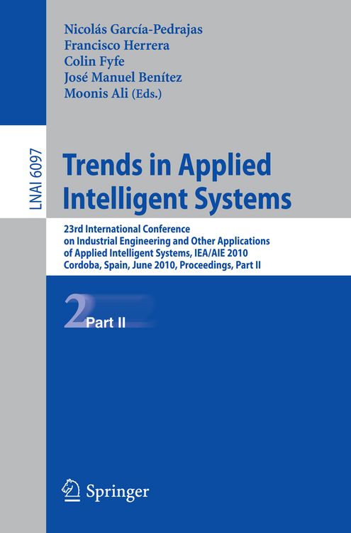 Produktbild: Trends in Applied Intelligent Systems