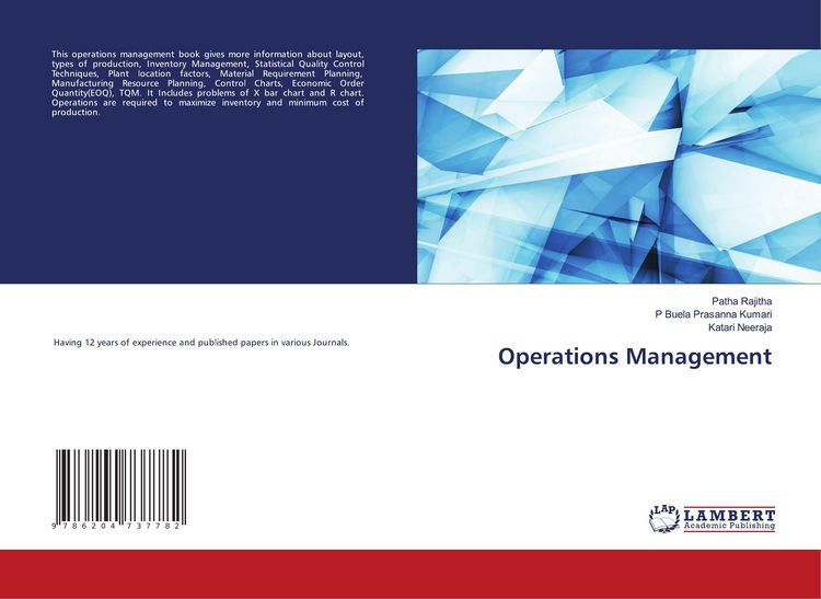Produktbild: Operations Management
