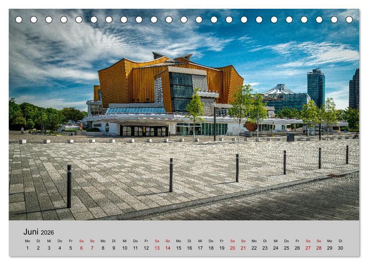Produktbild: Ein Spaziergang durch Berlin (Tischkalender 2026 DIN A5 quer), CALVENDO Monatskalender