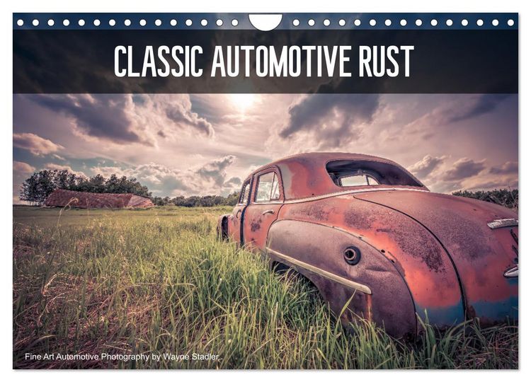 Produktbild: Classic Automotive Rust (Wall Calendar 2026 DIN A4 landscape), CALVENDO 12 Month Wall Calendar