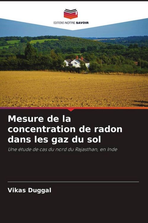 Produktbild: Mesure de la concentration de radon dans les gaz du sol