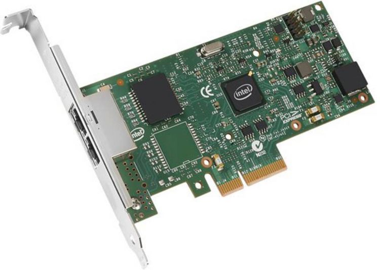 Produktbild: Intel Intel Ethernet Server Adapter I350-T2 - Netzwerkadapter 1 GBit/s Gigabit-LAN (1 Gbit/s), PCIe
