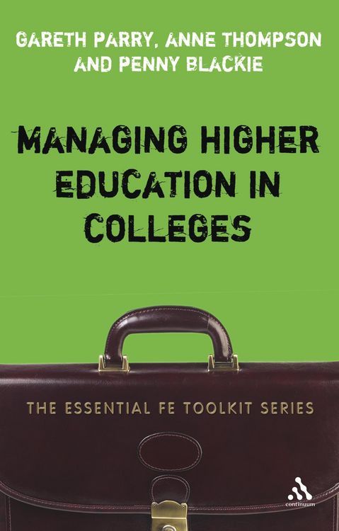 Produktbild: Managing Higher Education in Colleges