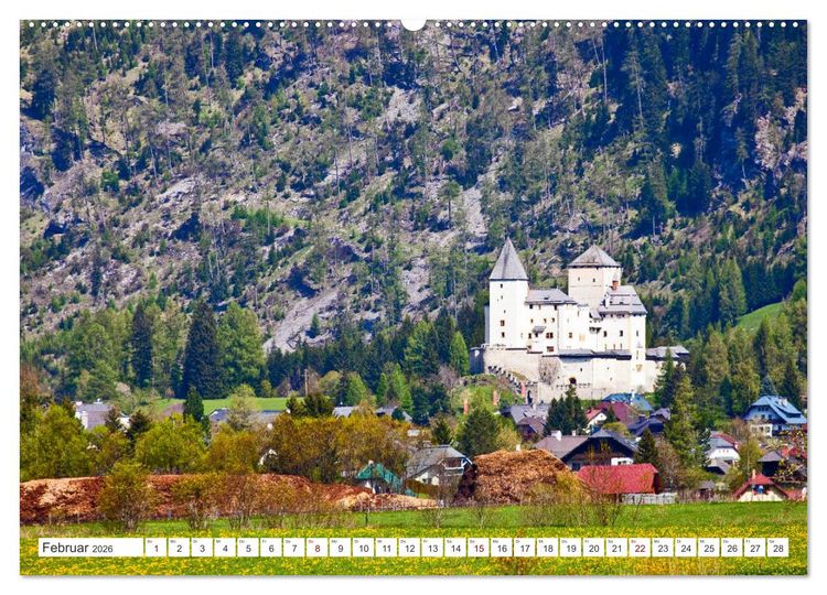 Produktbild: Ausflugsziele im Land Salzburg (hochwertiger Premium Wandkalender 2026 DIN A2 quer), Kunstdruck in Hochglanz