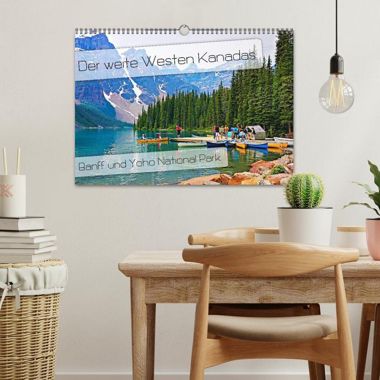Produktbild: Der weite Westen Kanadas - Banff und Yoho National Park (Wandkalender 2026 DIN A3 quer), CALVENDO Monatskalender