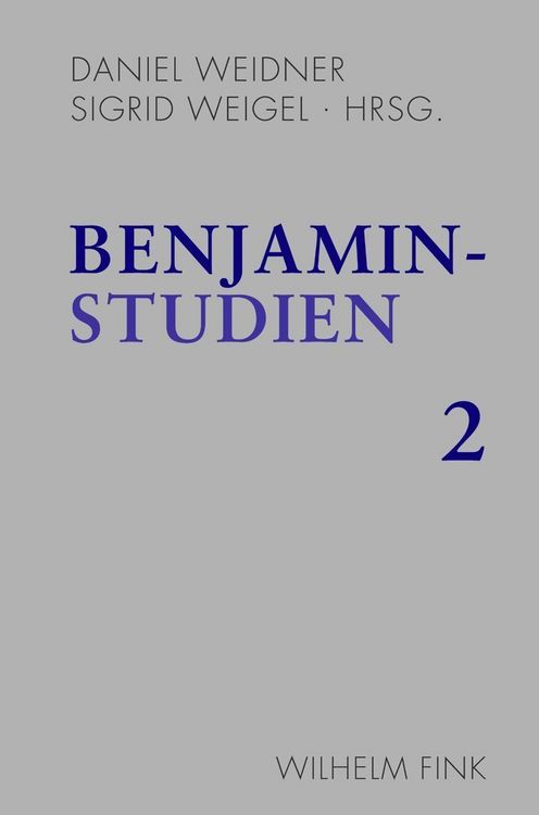 Produktbild: Benjamin-Studien 2