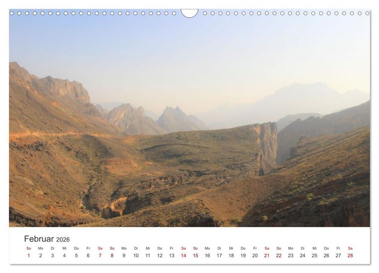 Produktbild: Omans Vielfalt (Wandkalender 2026 DIN A3 quer), CALVENDO Monatskalender