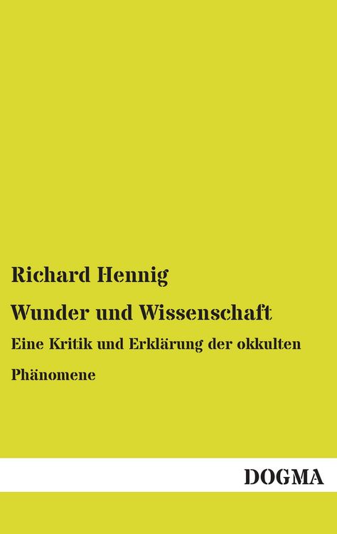 Produktbild: Wunder und Wissenschaft