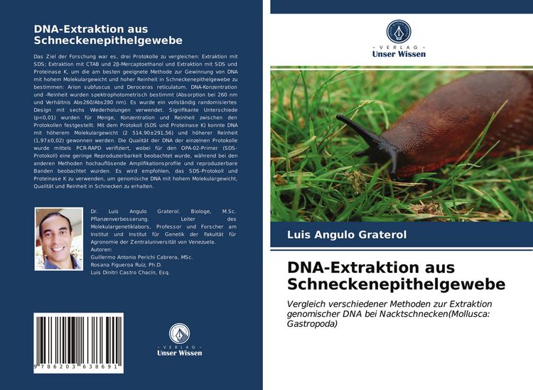 Produktbild: DNA-Extraktion aus Schneckenepithelgewebe
