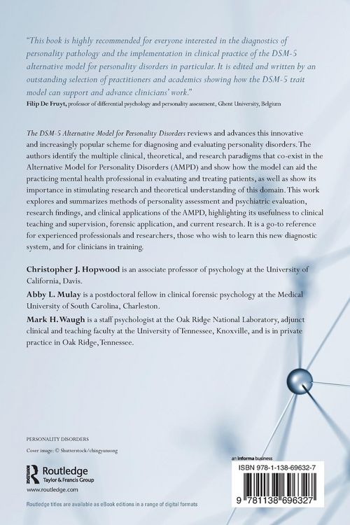 Produktbild: The DSM-5 Alternative Model for Personality Disorders