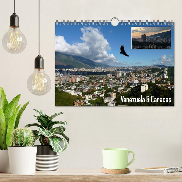Produktbild: Venezuela & Caracas (Wandkalender 2026 DIN A4 quer), CALVENDO Monatskalender