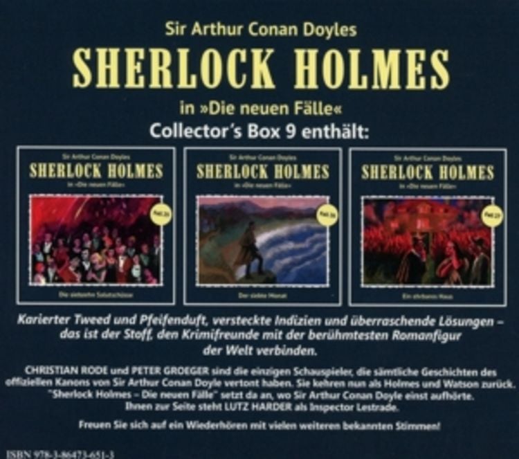 Produktbild: Sherlock Holmes - Die neuen Fälle: Collector's Box 9