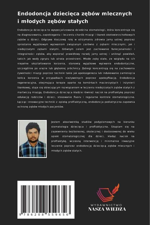 Produktbild: Endodoncja dzieci&iquest;ca z&iquest;b&oacute;w mlecznych i m&iquest;odych z&iquest;b&oacute;w sta&iquest;ych