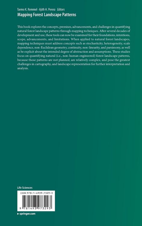 Produktbild: Mapping Forest Landscape Patterns