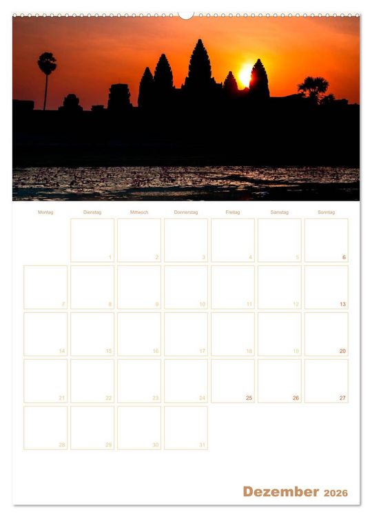 Produktbild: EXOTISCHES S&Uuml;DOSTASIEN - Planer 2026 (Wandkalender 2026 DIN A2 hoch), CALVENDO Monatskalender