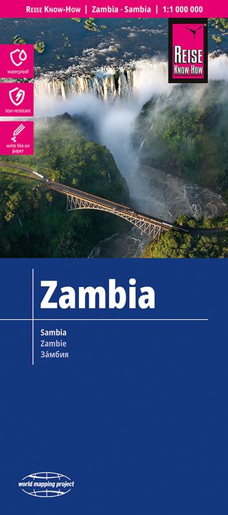 Bild vom Artikel Reise Know-How Landkarte Sambia 1:1.000.000 vom Autor Reise Know-How Verlag Reise Know-How Verlag Peter Rump
