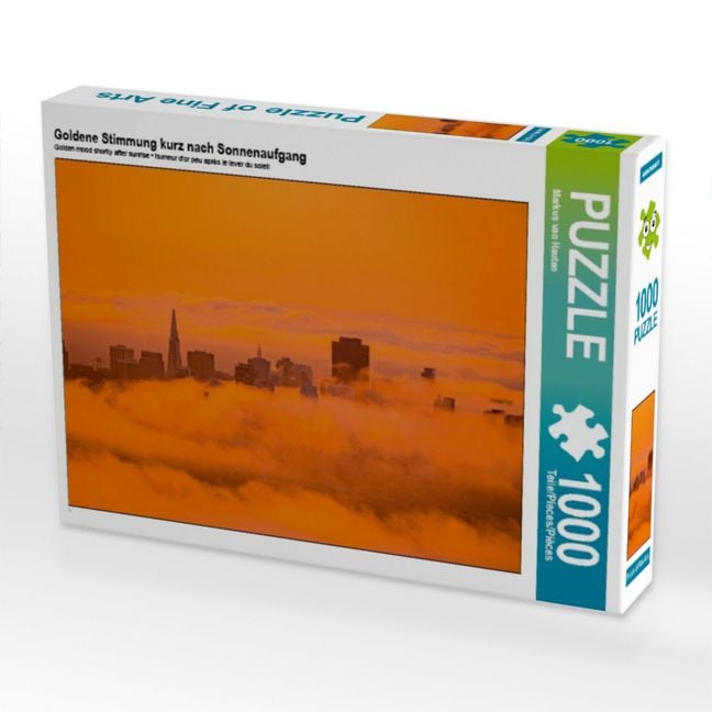 Produktbild: Goldene Stimmung kurz nach Sonnenaufgang (Puzzle)