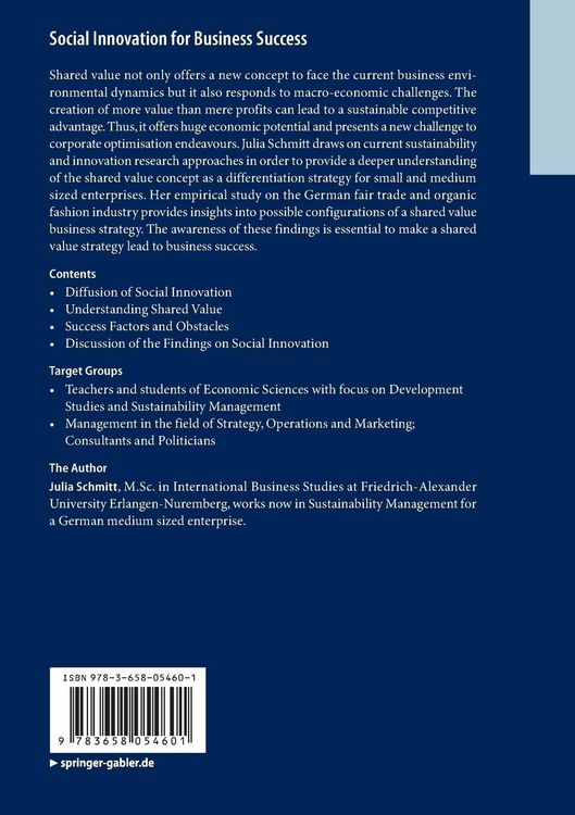 Produktbild: Social Innovation for Business Success