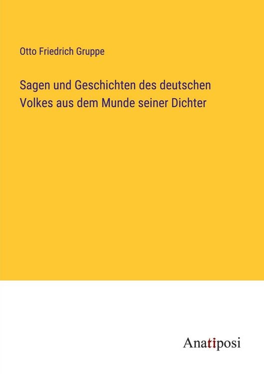 Produktbild: Sagen und Geschichten des deutschen Volkes aus dem Munde seiner Dichter