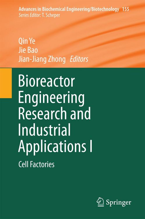 Produktbild: Bioreactor Engineering Research and Industrial Applications I