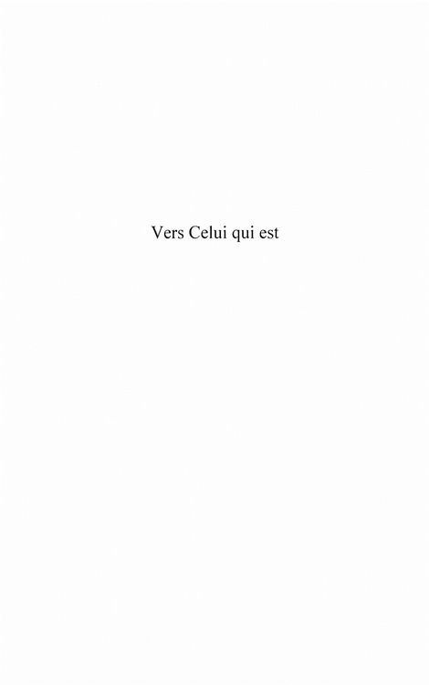 Produktbild: Vers celui qui est - chroniques d'une in
