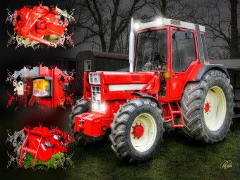 Produktbild: CALVENDO Puzzle Oldtimer Traktor McCormick | 1000 Teile Lege-Gr&ouml;&szlig;e 64x48cm Foto-Puzzle f&uuml;r gl&uuml;ckliche Stunden