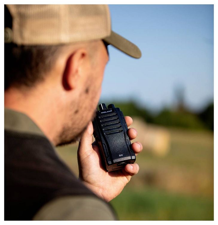 Produktbild: Midland D10 Digitales DMR446 Funkger&auml;t C1600 PMR-Handfunkger&auml;t