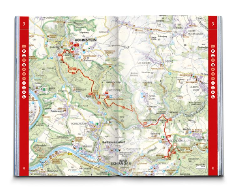 Produktbild: KOMPASS Wanderf&uuml;hrer Malerweg - Auf den Spuren der Romantiker durch die S&auml;chsische Schweiz, 18 Touren mit Extra-Tourenkarte