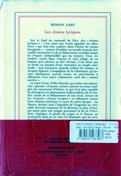 Produktbild: Les clowns lyriques