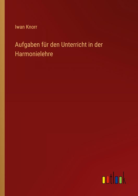Produktbild: Aufgaben f&uuml;r den Unterricht in der Harmonielehre
