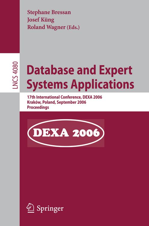 Produktbild: Database and Expert Systems Applications