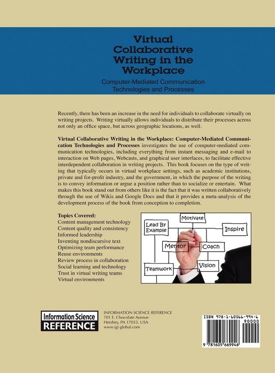 Produktbild: Virtual Collaborative Writing in the Workplace