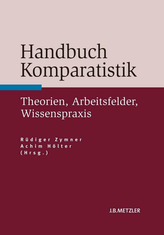 Produktbild: Handbuch Komparatistik