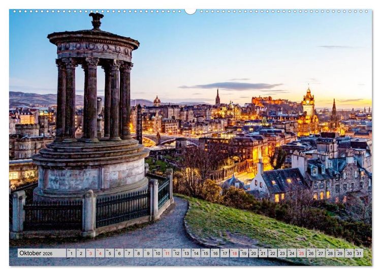 Produktbild: Wundersch&ouml;nes Schottland - Bilderreise durch ein sagenumwobenes Land (hochwertiger Premium Wandkalender 2026 DIN A2 quer), Kunstdruck in Hochglanz